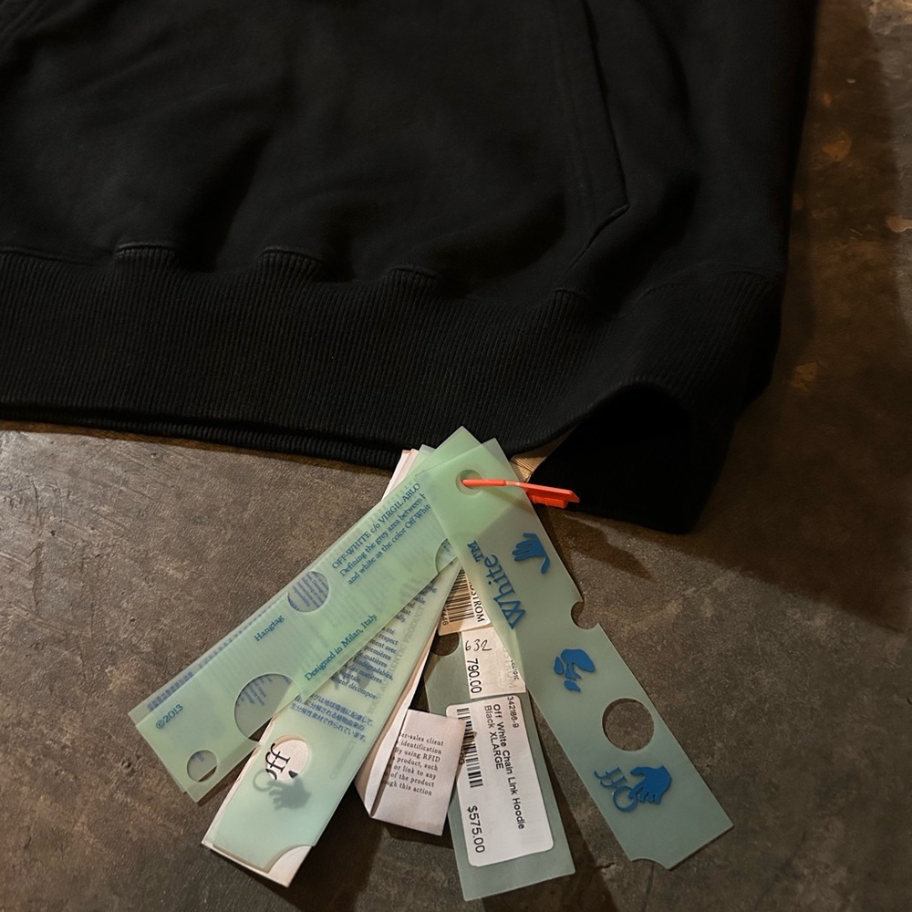 OFF-WHITE Chain Link Arrows Hoodie - XLarge - Picture 3 of 6